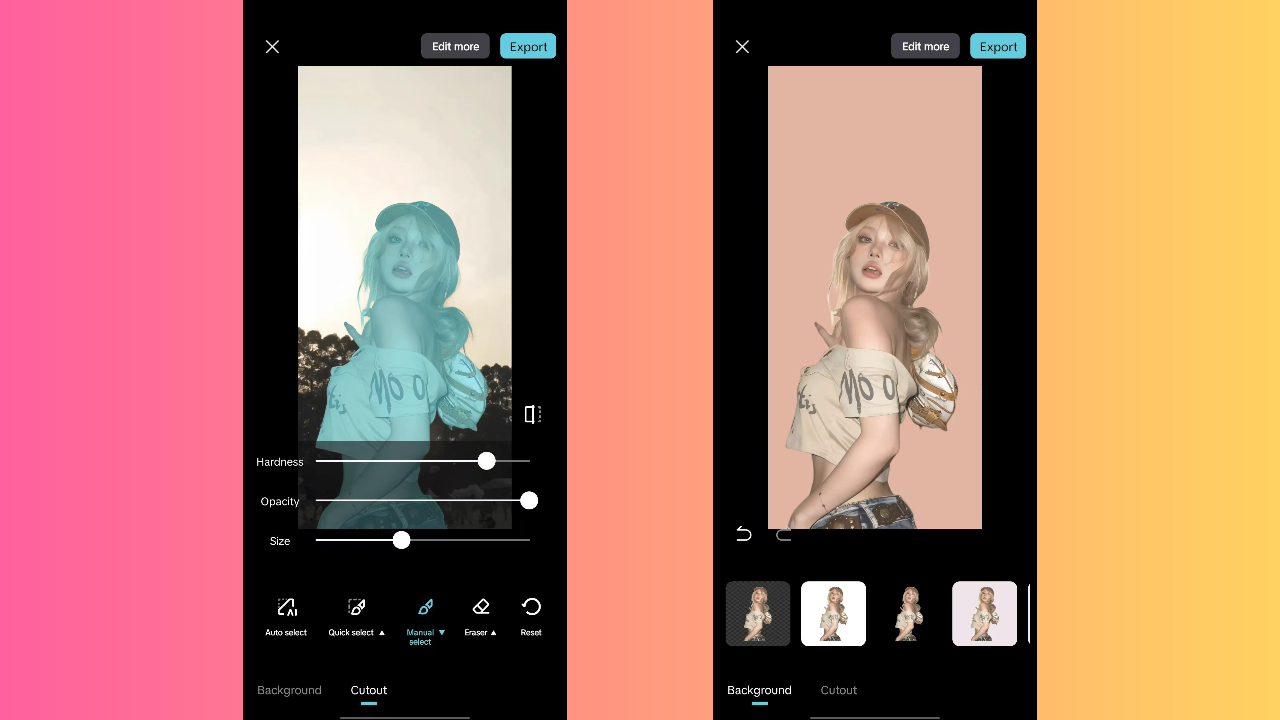 CapCut App - aplikasi gambar gunting tampal terbaik