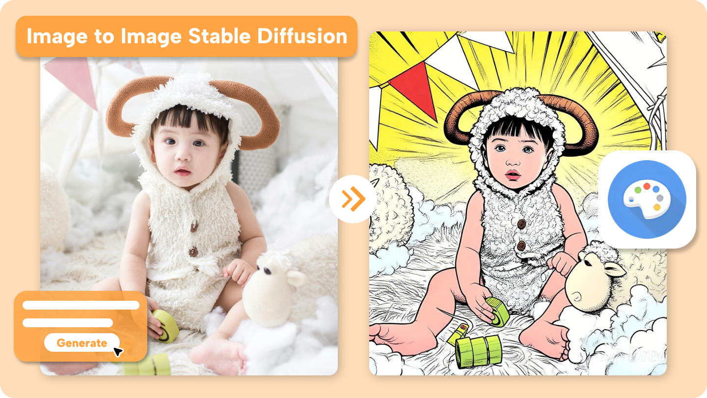 Chuyển đổi hình ảnh bằng Stable Diffusion