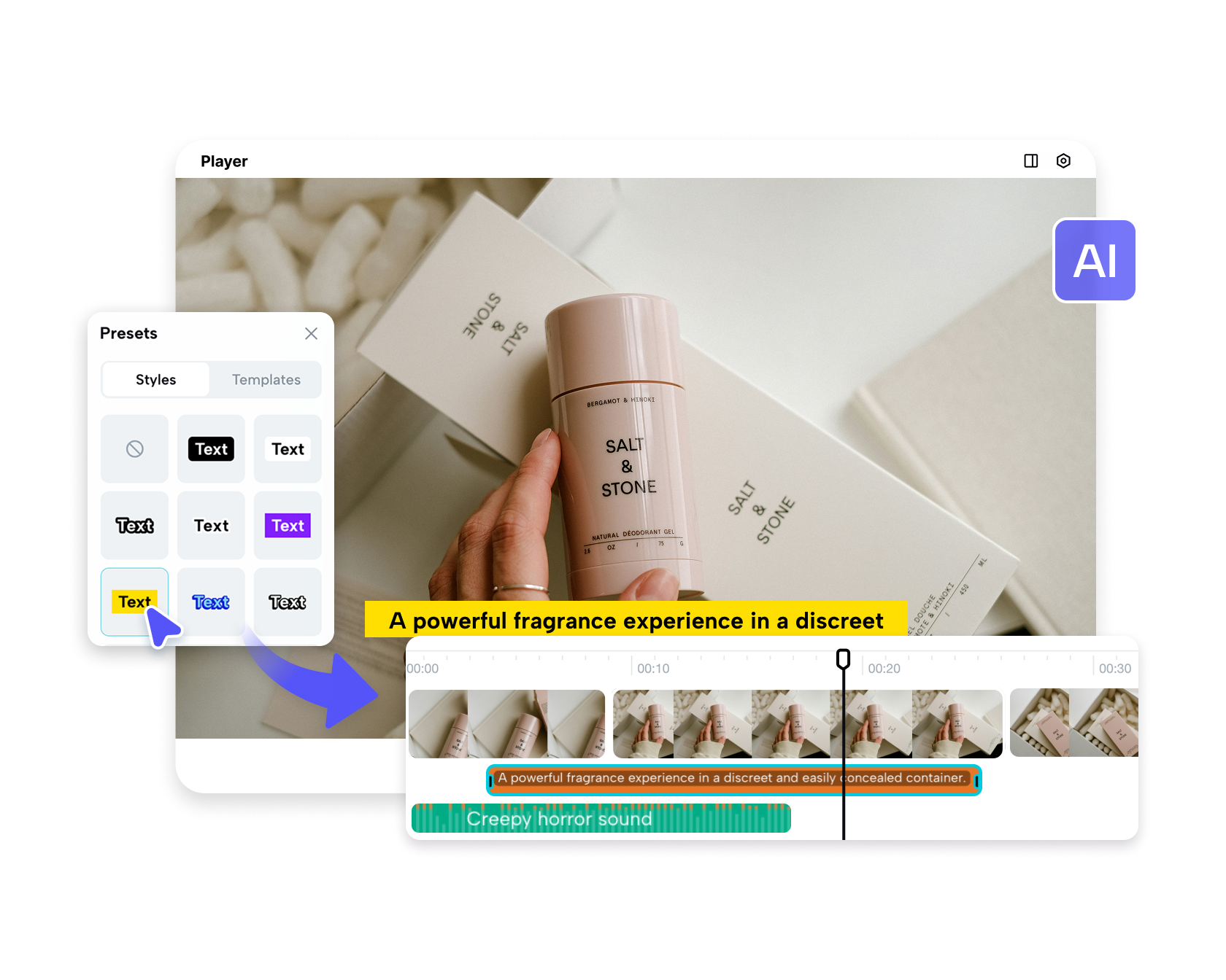 video timeline editor