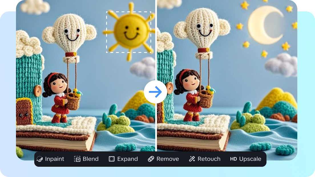Editar fundo de foto ai