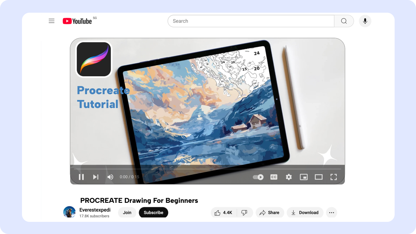 สร้างบทช่วยสอน youtube