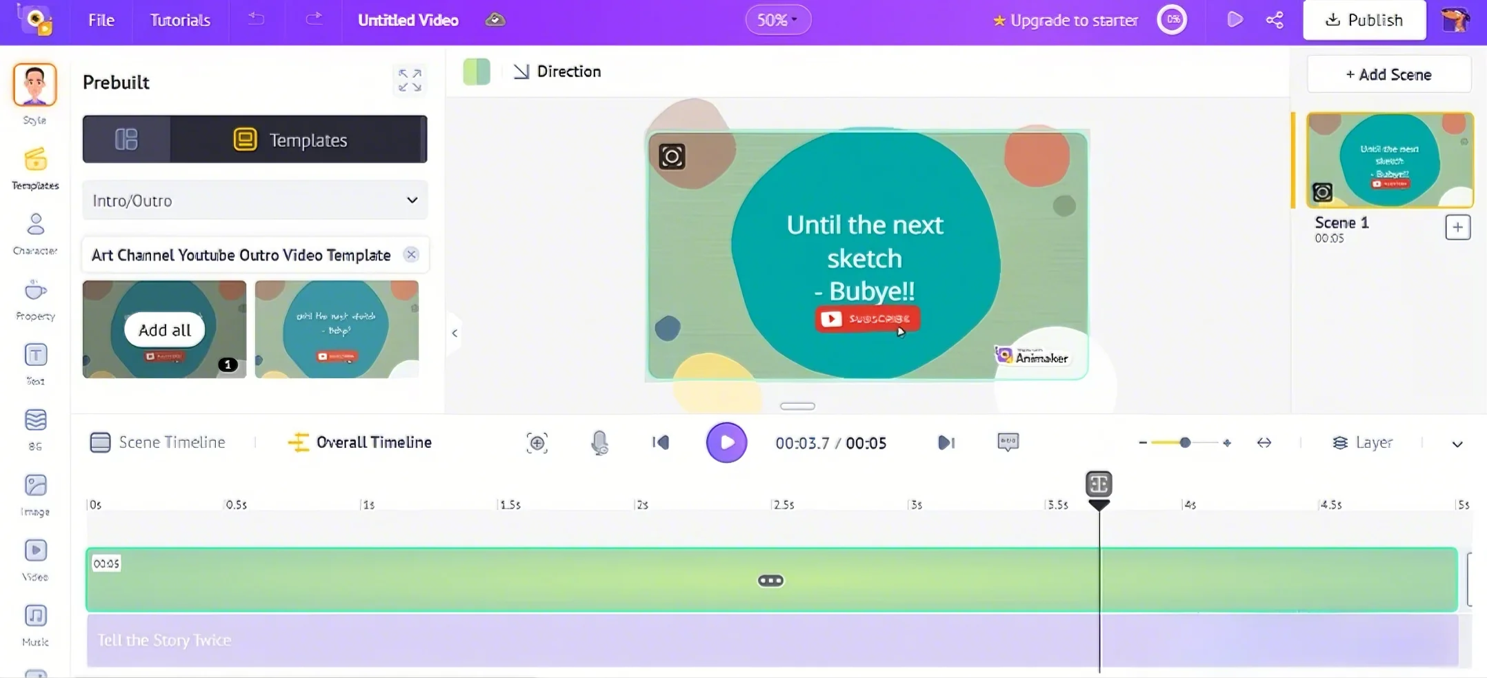 YouTube-Outro-Schöpfer