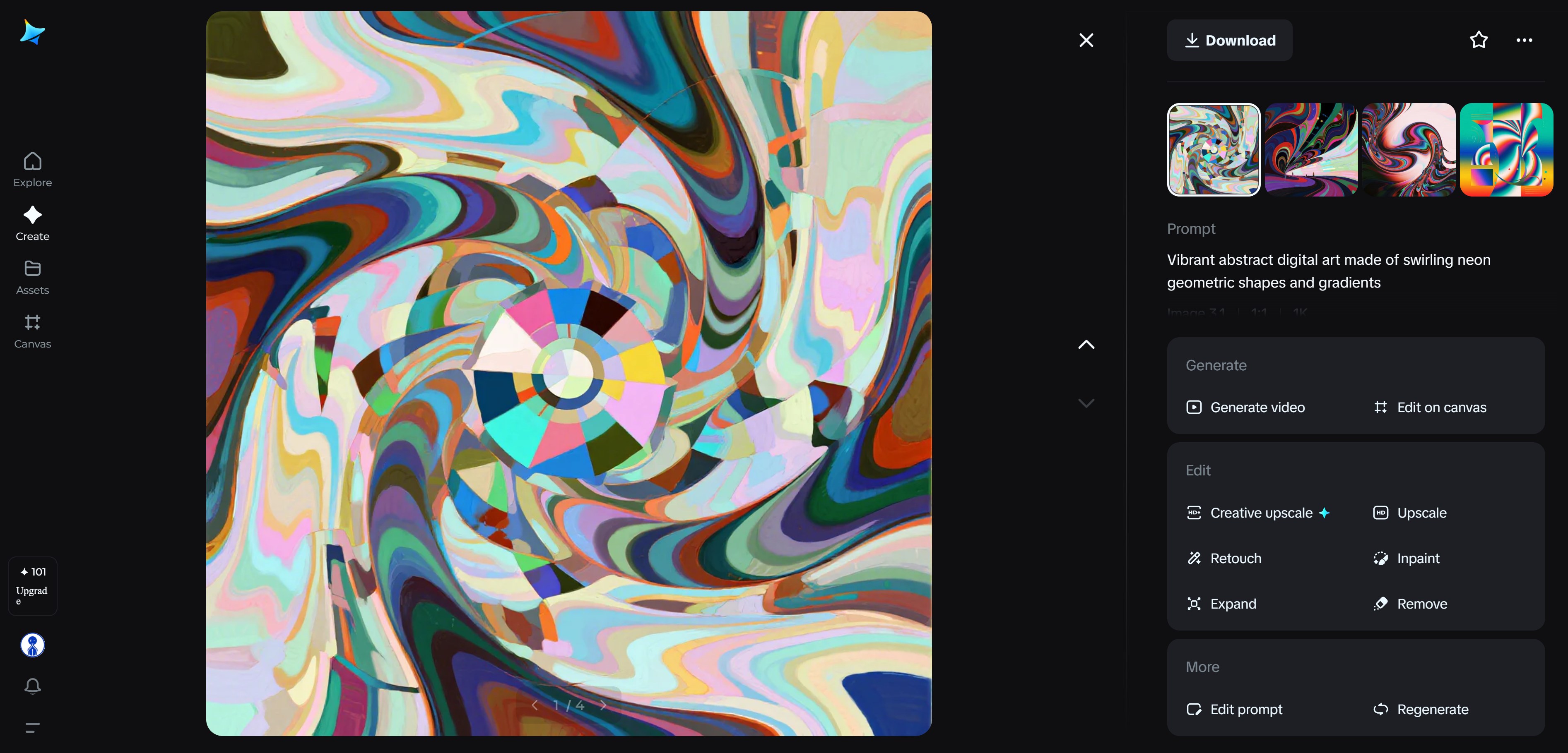 Abstrakt konst