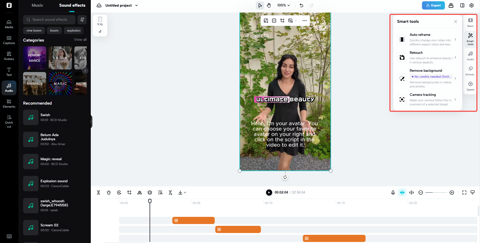 Pippit smart tools