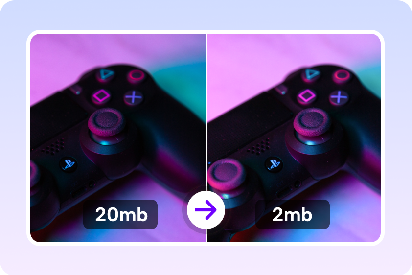 Condense video file size 