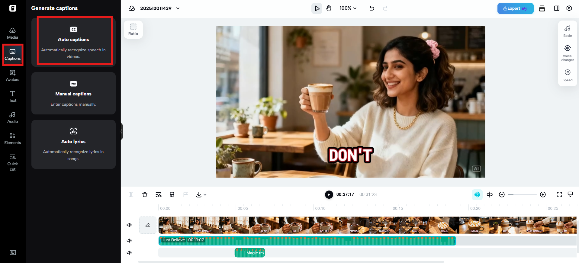 Automaattiset tekstitykset
