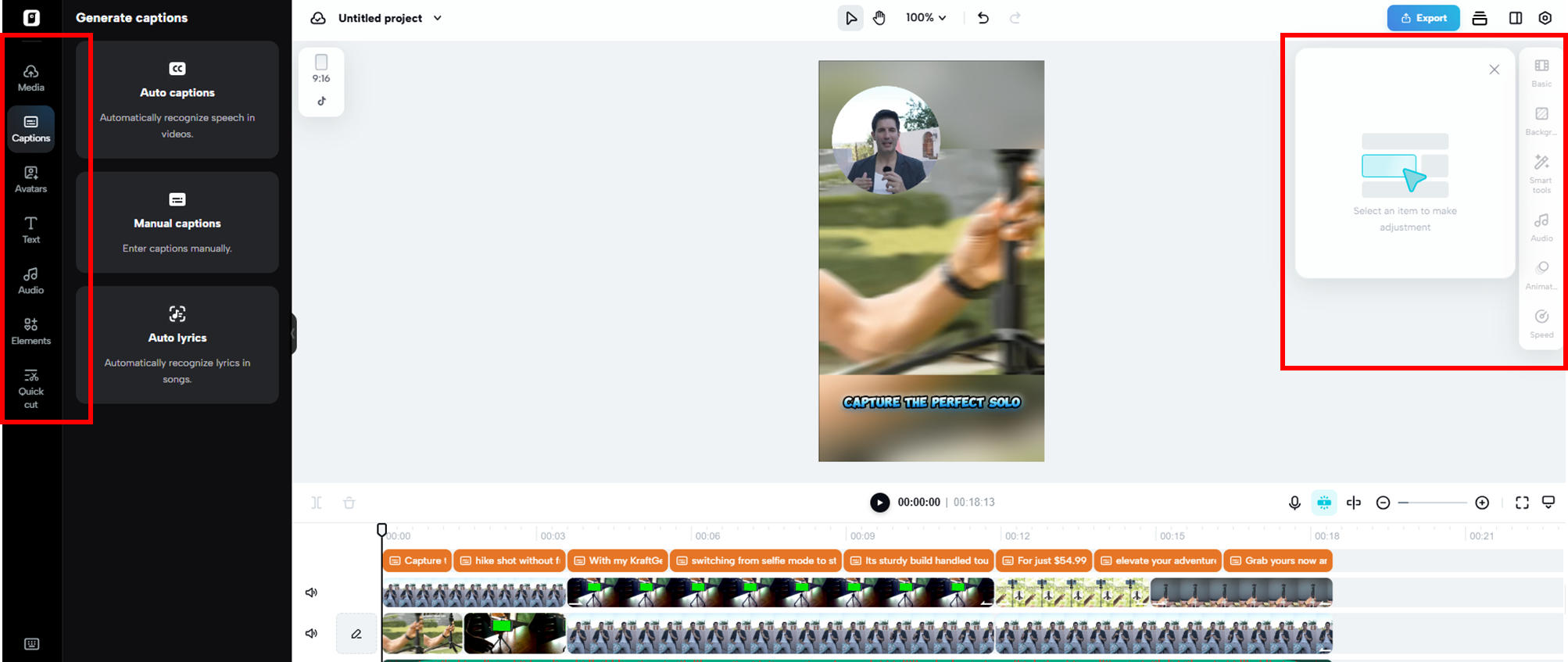 Fine-tune your video
