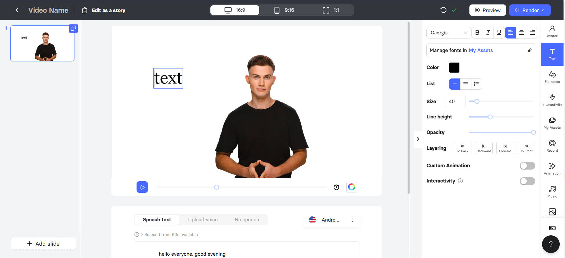 Cómo hacer que hablar ai avatar gratis