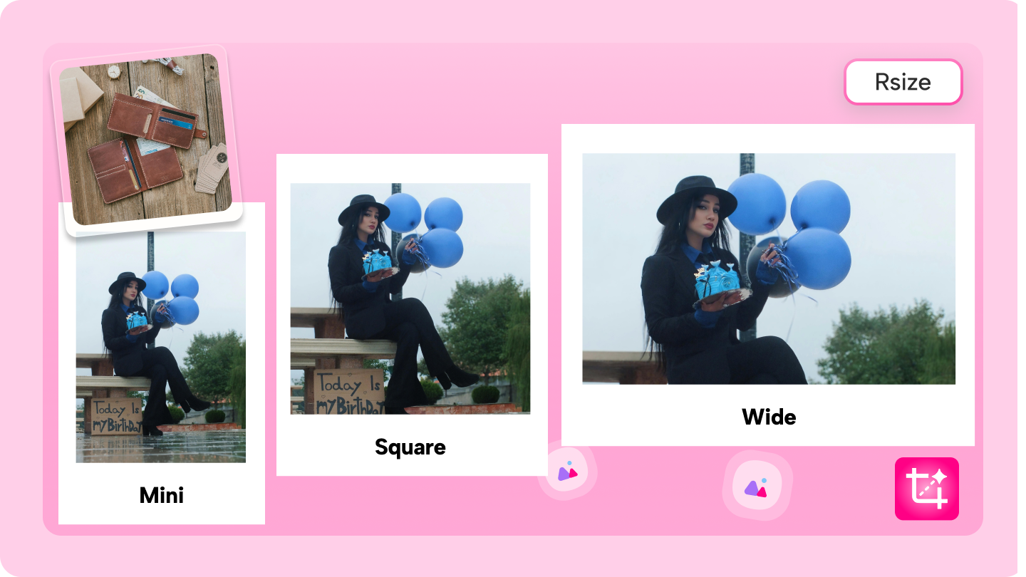 Фотографии кошелькового формата