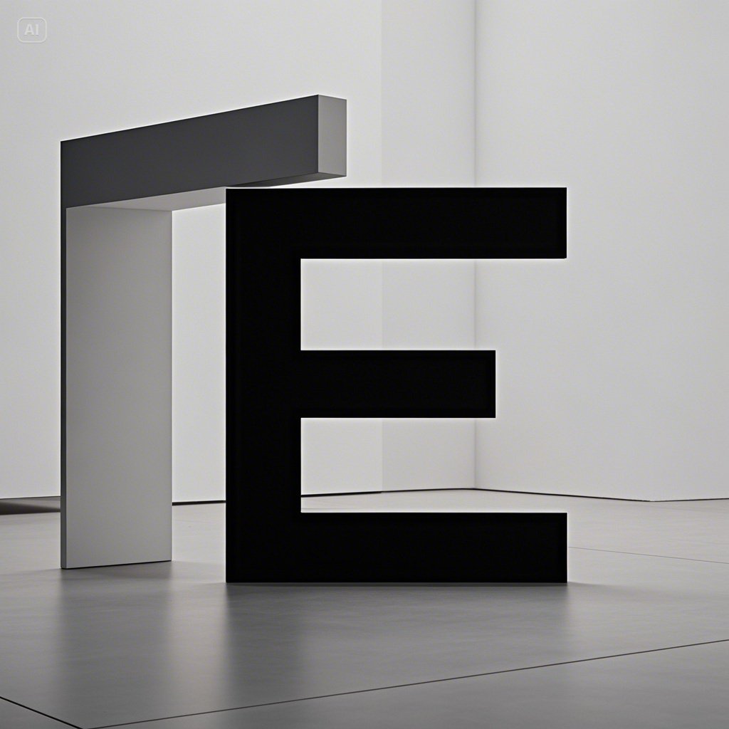 EF monogram logo tasarımı