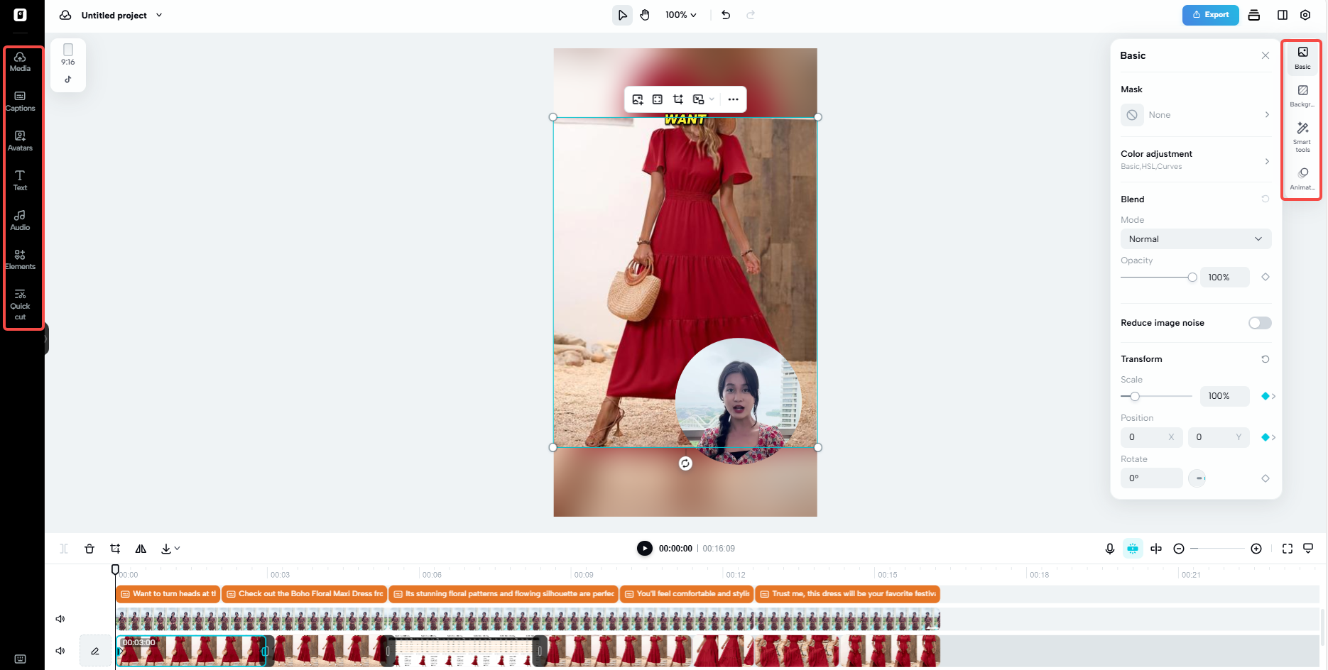Edit your video