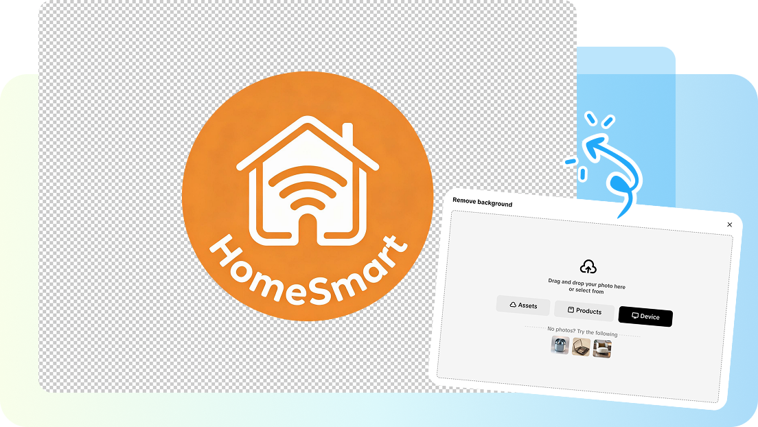 make logo transparent with ai
