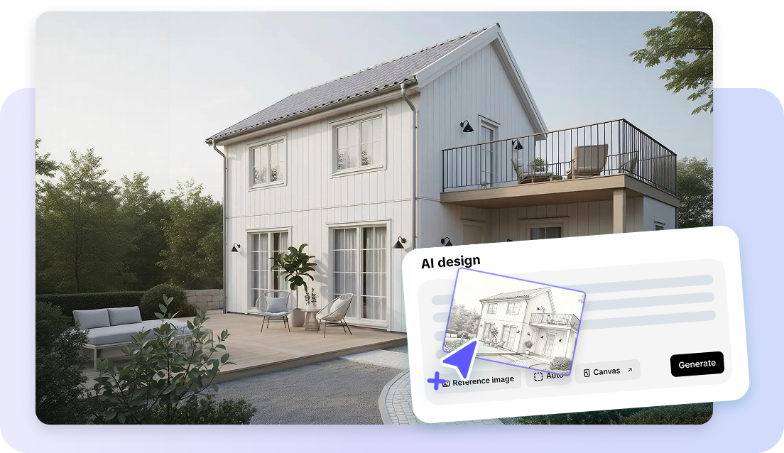 Transform rough sketches into lifelike exteriors