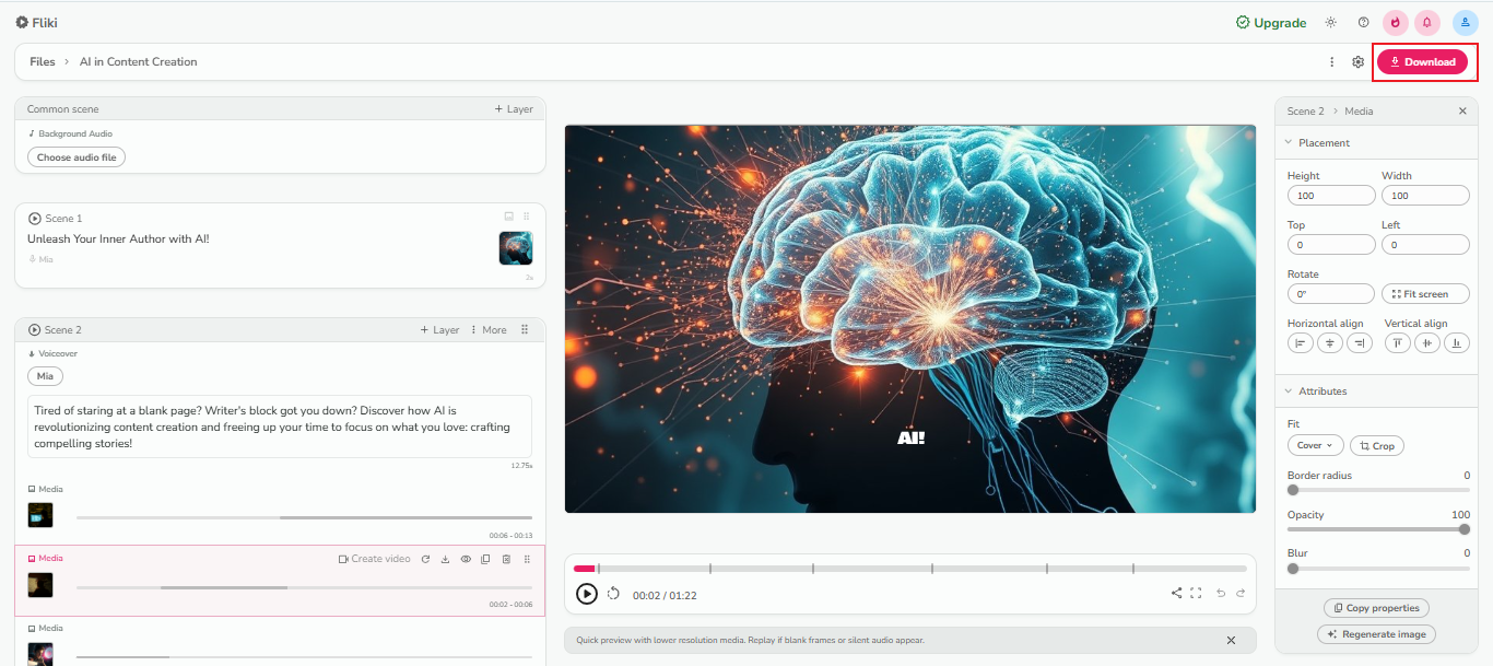 come generare video dal testo