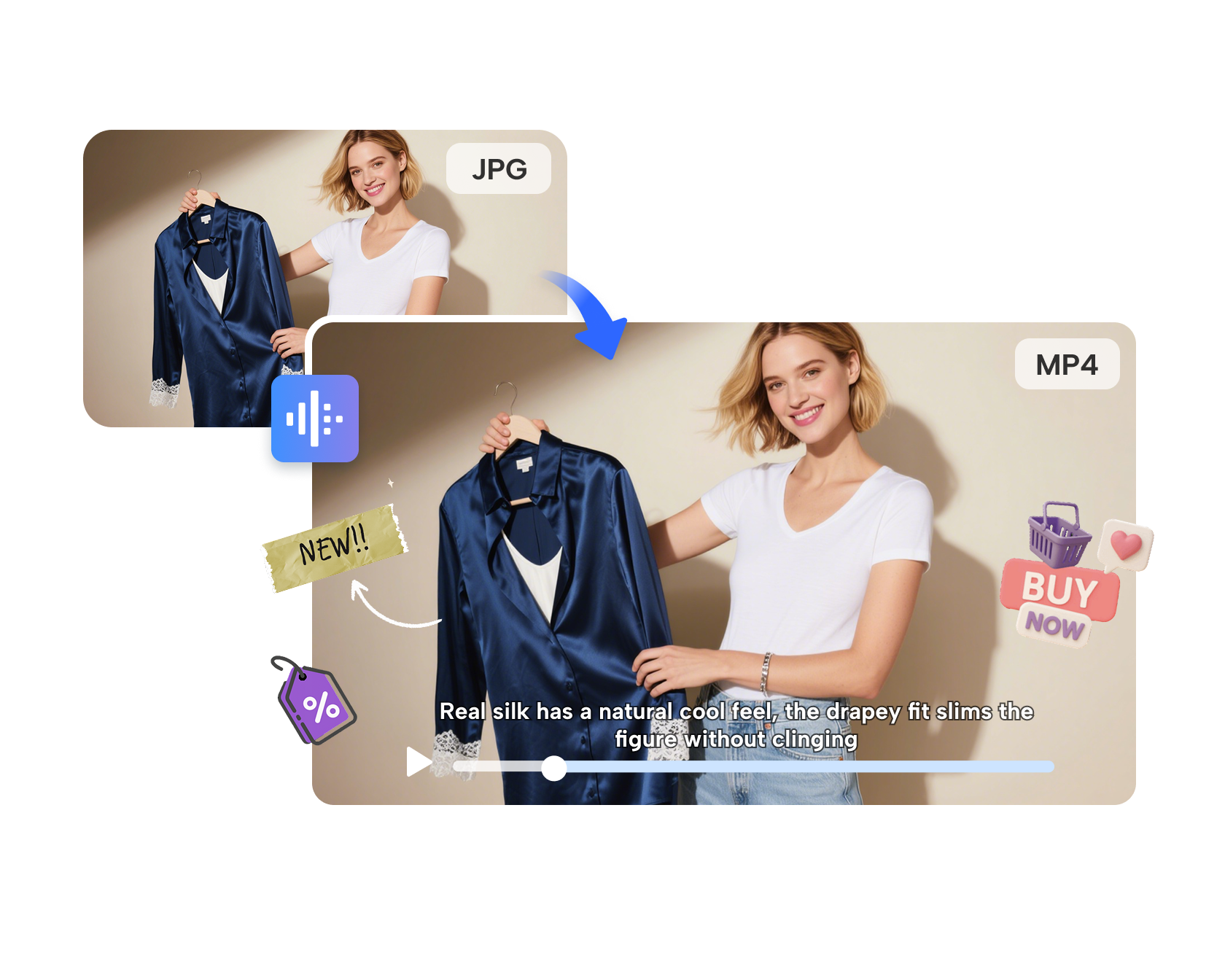 CapCut Web AI bild-till-video-verktyg