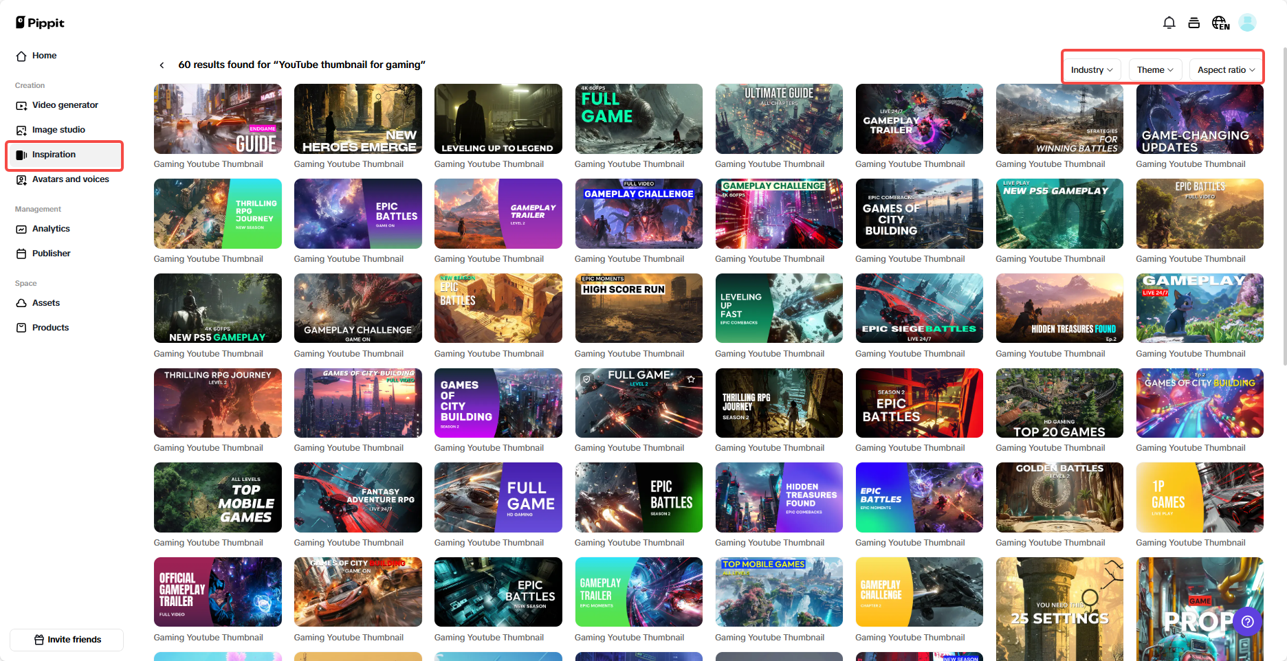 Search for your thumbnail