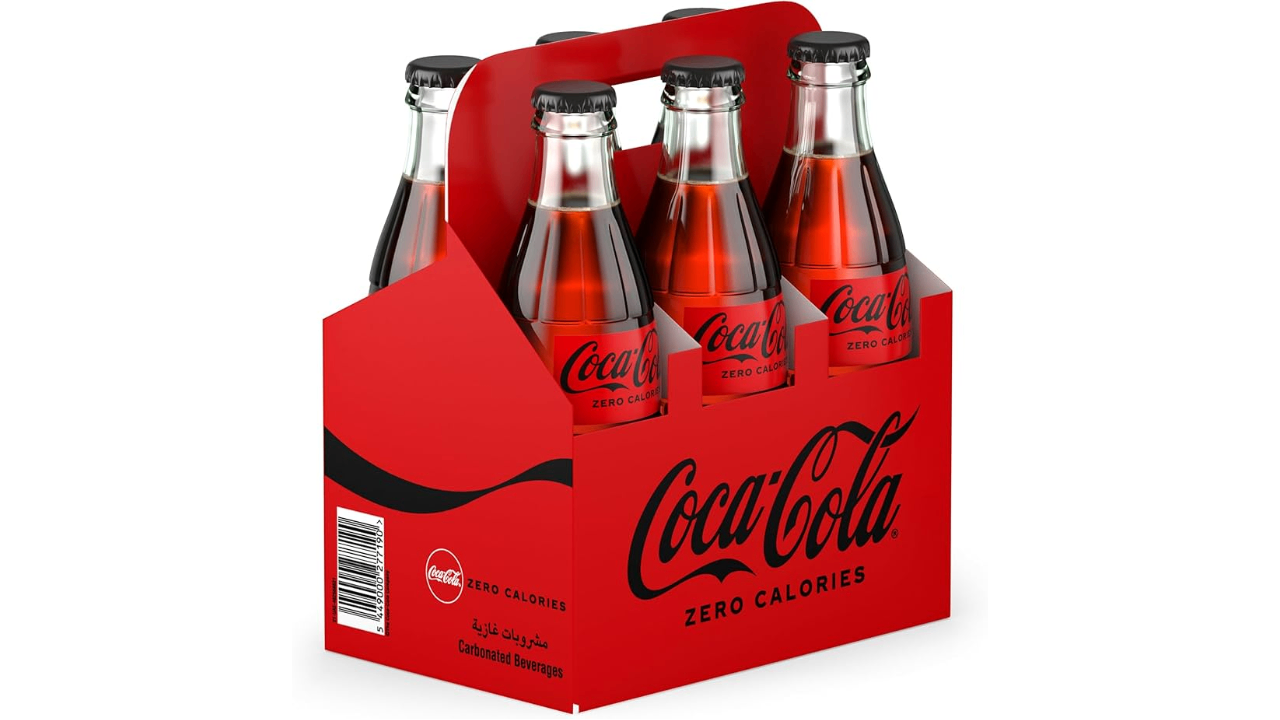 Coca-Cola's iconic glass bottle design