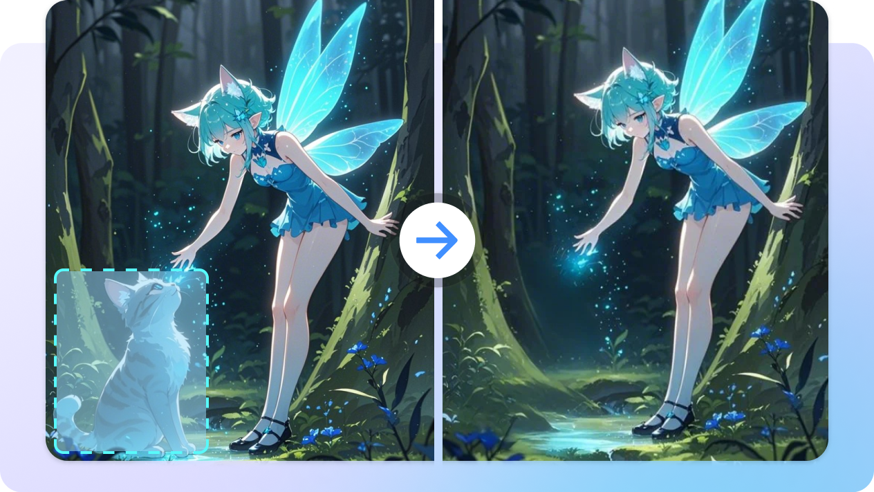 Using AI to remove objects from video and image