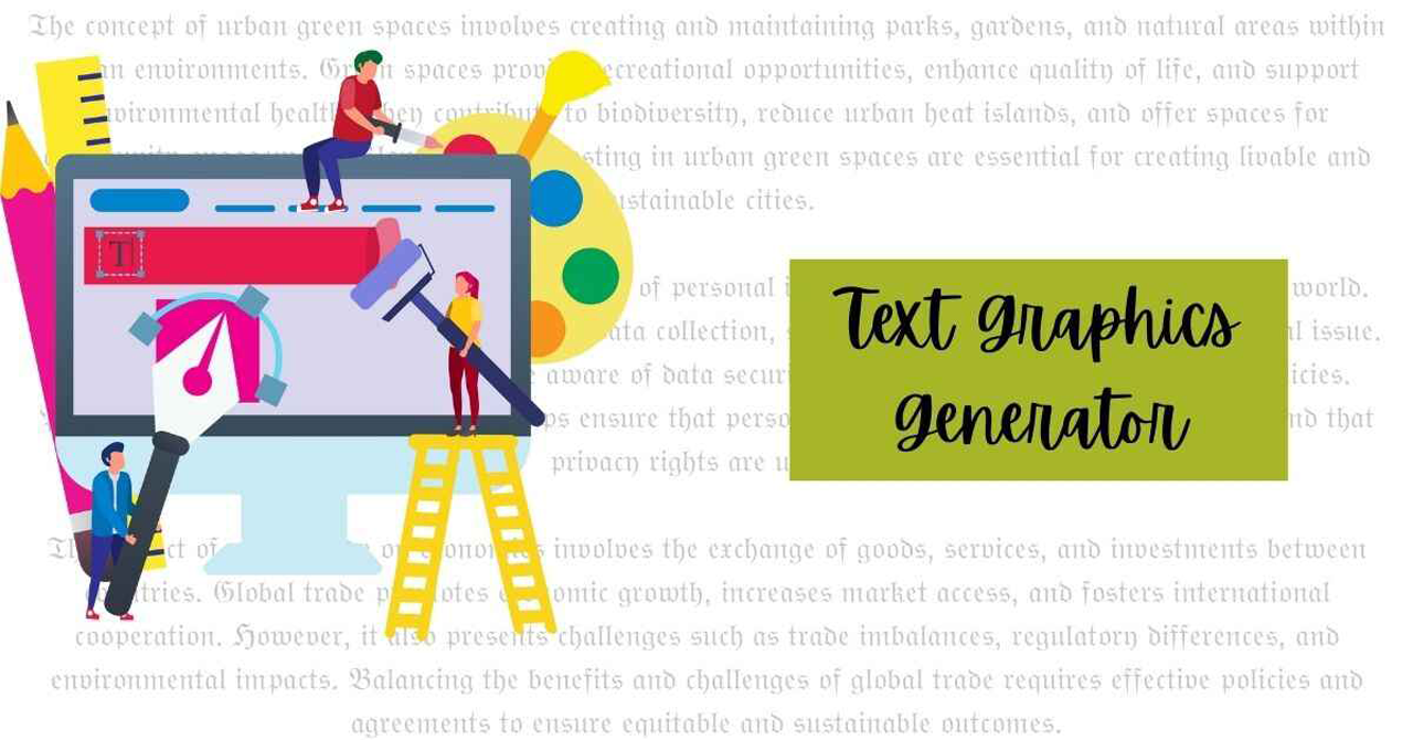 Understanding text graphics