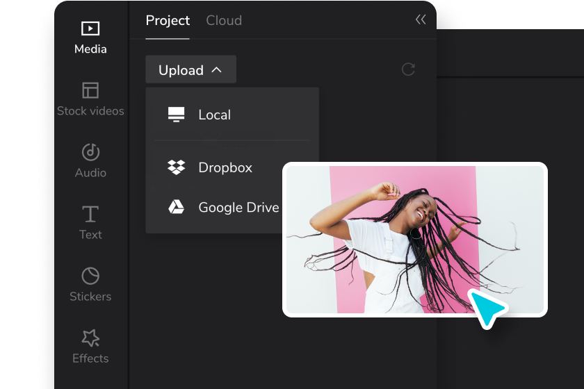 Zbierz materiał filmowy