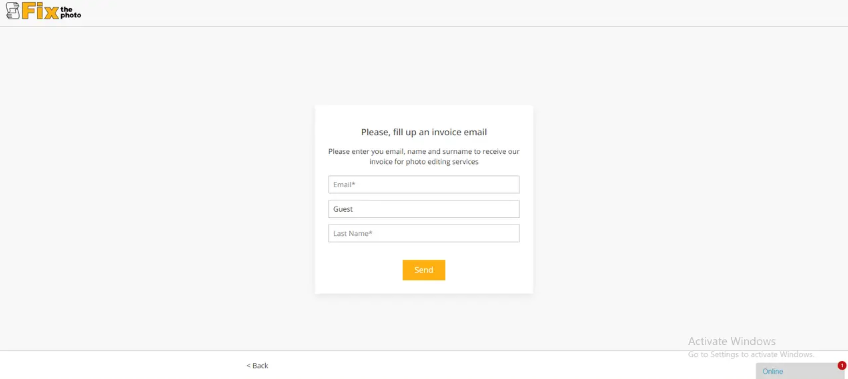 FixTheFotoğraf fatura e-postası