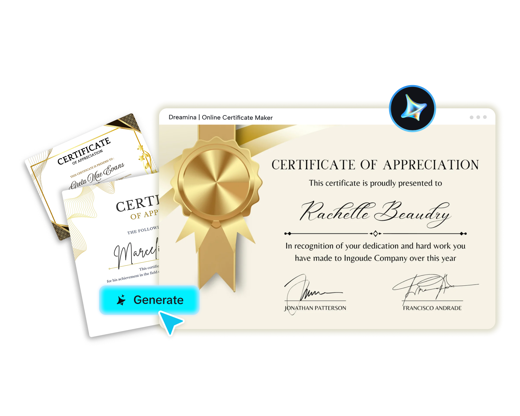 outil de création de certificats en ligne