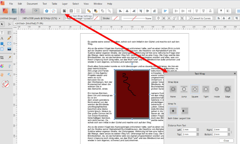 Affinity Designer interface