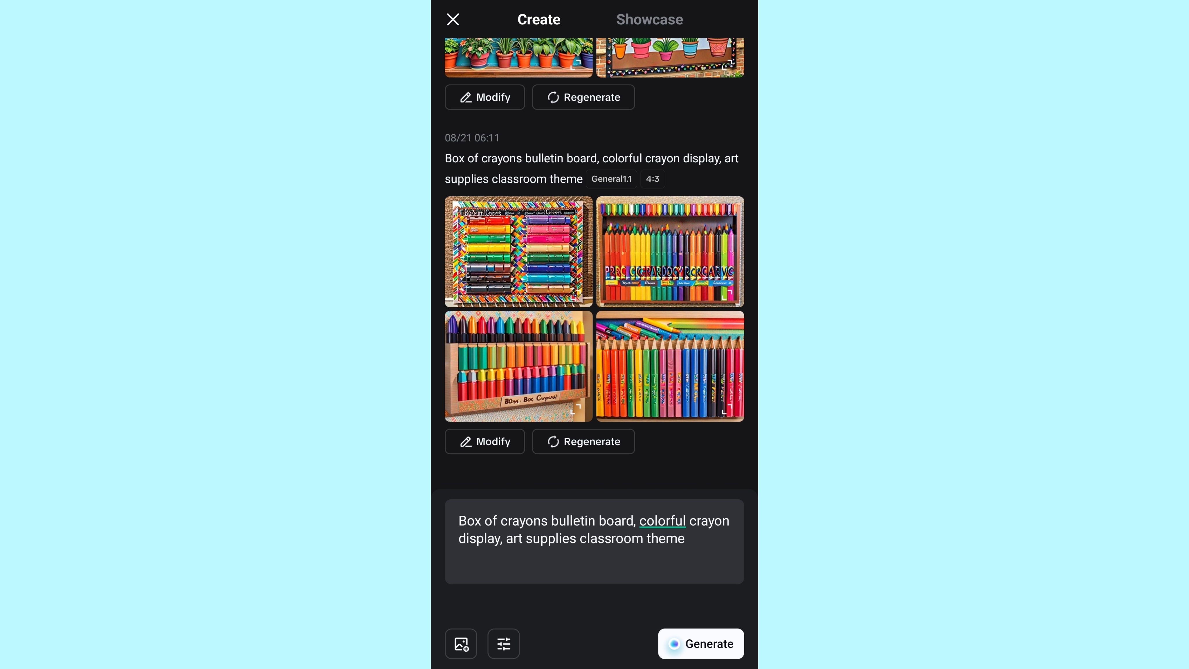 Box of crayons welcome board