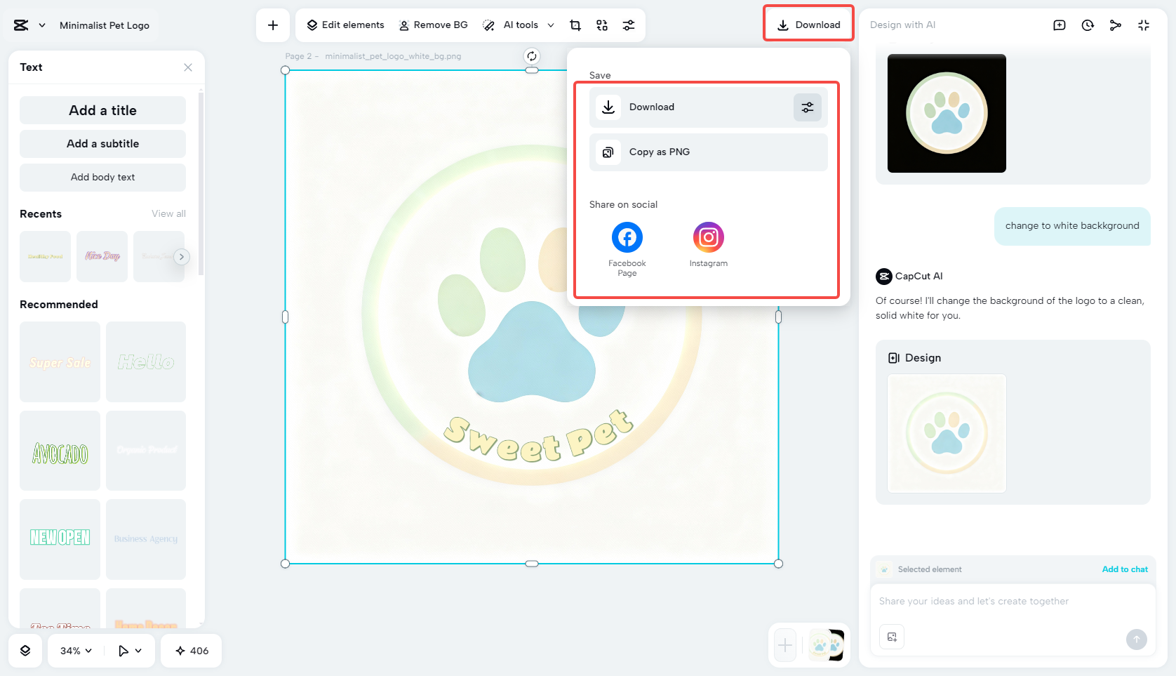 Download the circle logo design