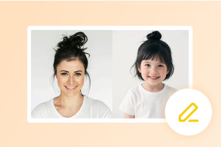 Create baby faces without design skills using the CapCut AI baby face generator