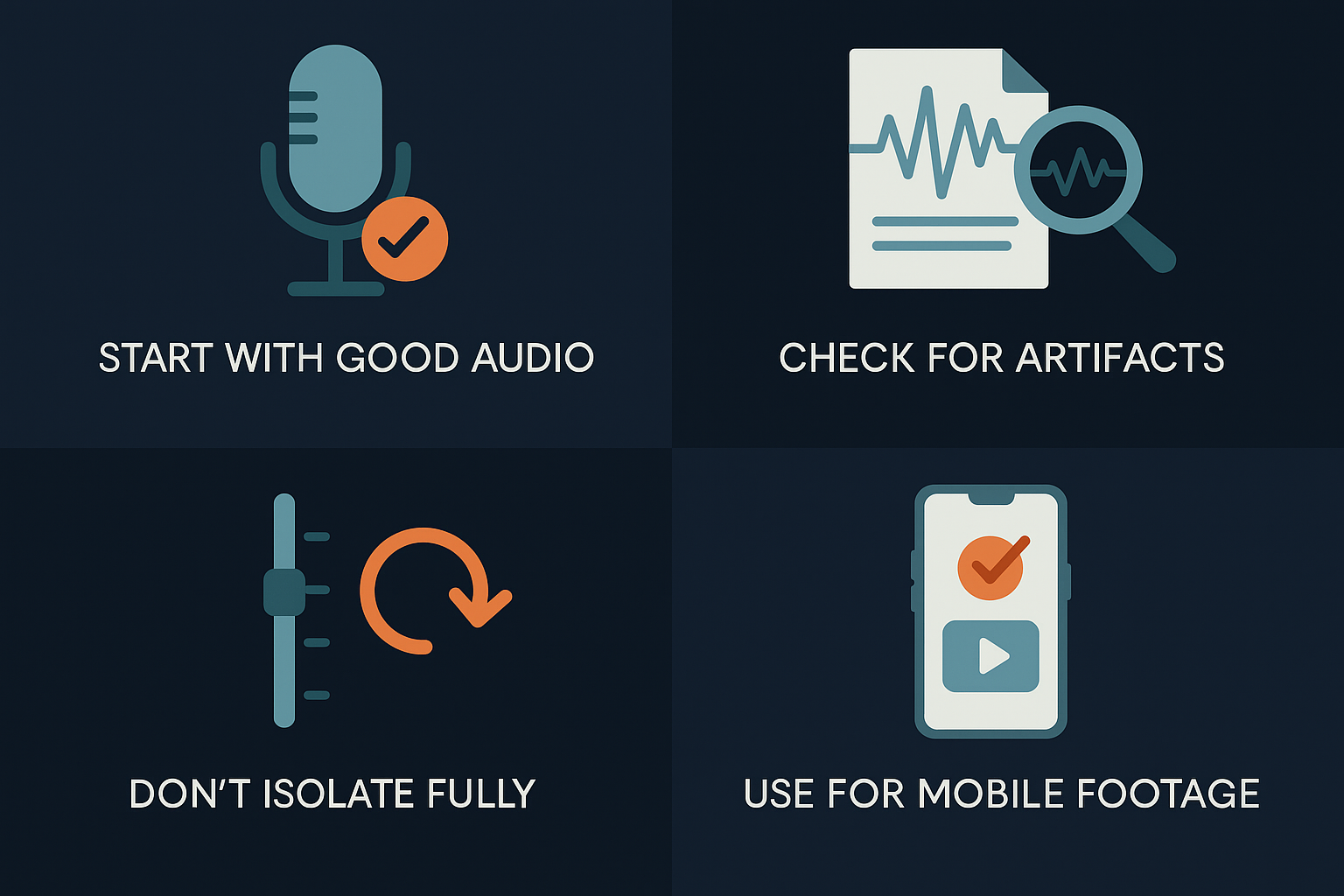 Snabba och enkla AI-röstisolerings tips och tricks