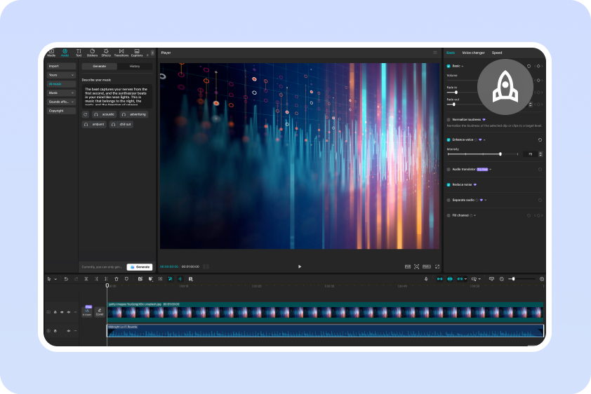 CapCut AI song maker for quick track creation