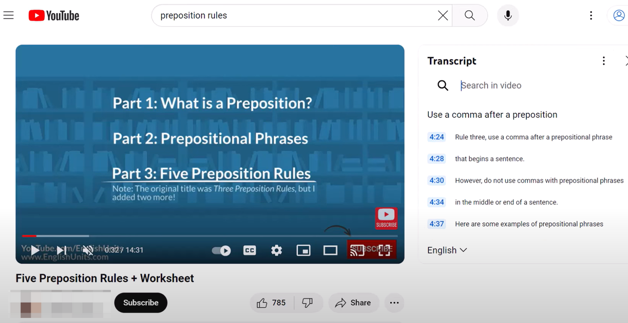 A melhor maneira de transcrever um vídeo do YouTube sem uma ferramenta de terceiros