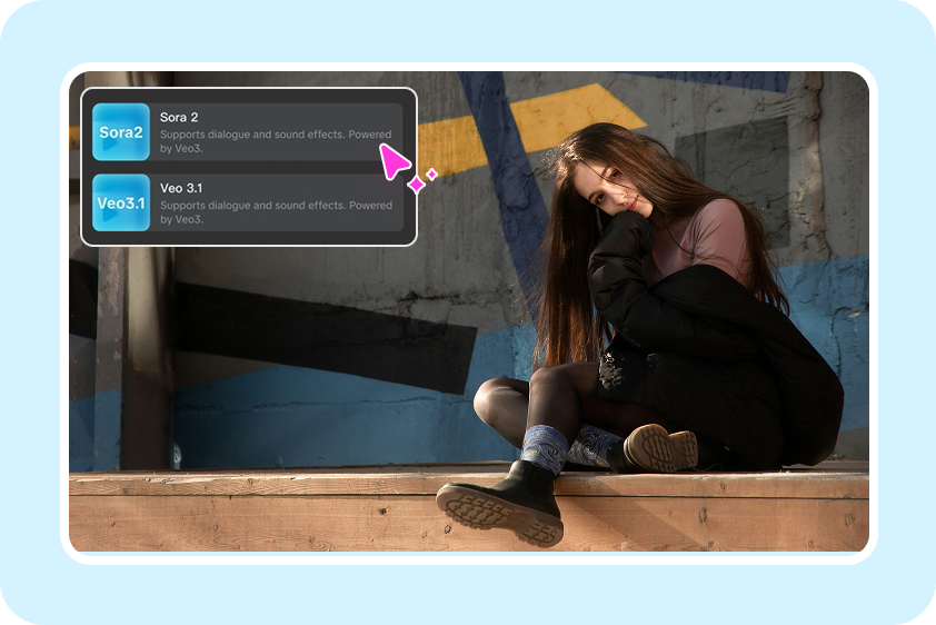 Achieve professional video results using CapCut's AI models VEO 3.1 & Sora 2.