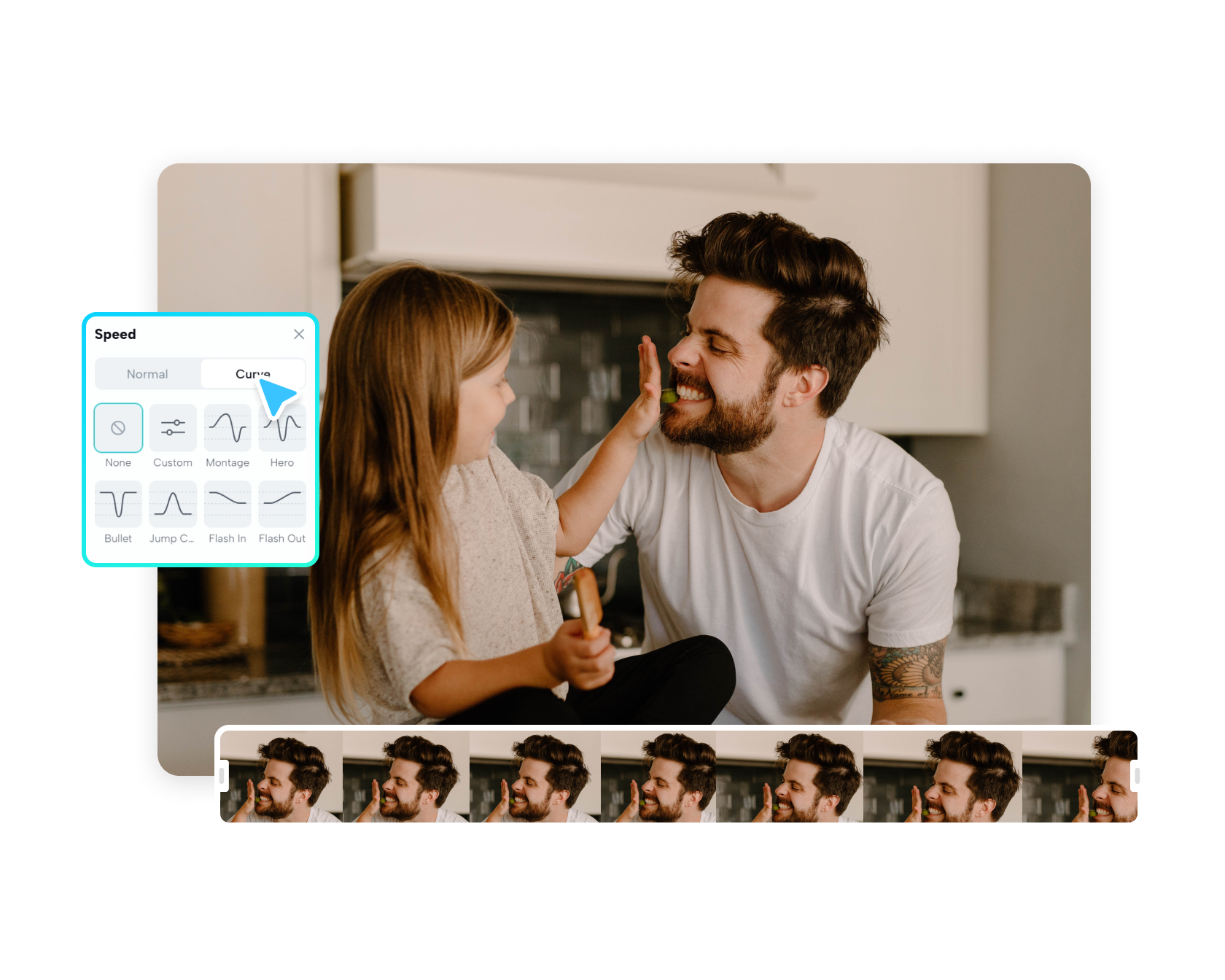 Adjust the duration of clips in videos using CapCut