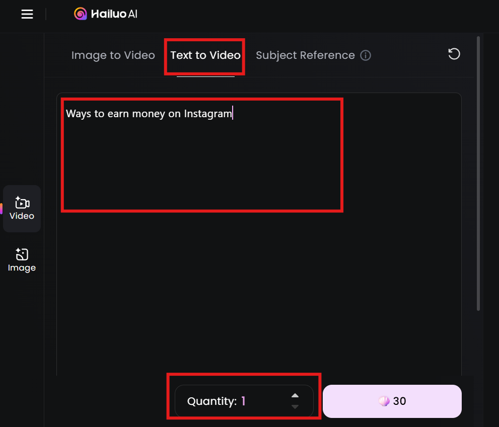 프롬프트 입력하기