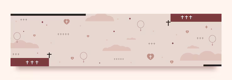 Aesthetic Twitter header with clean design, soft colors, and balanced layout