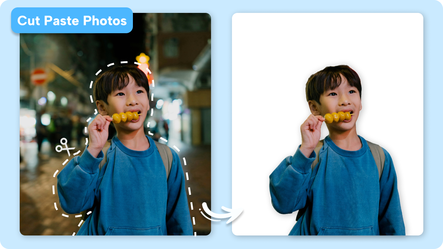 Potong tampal foto
