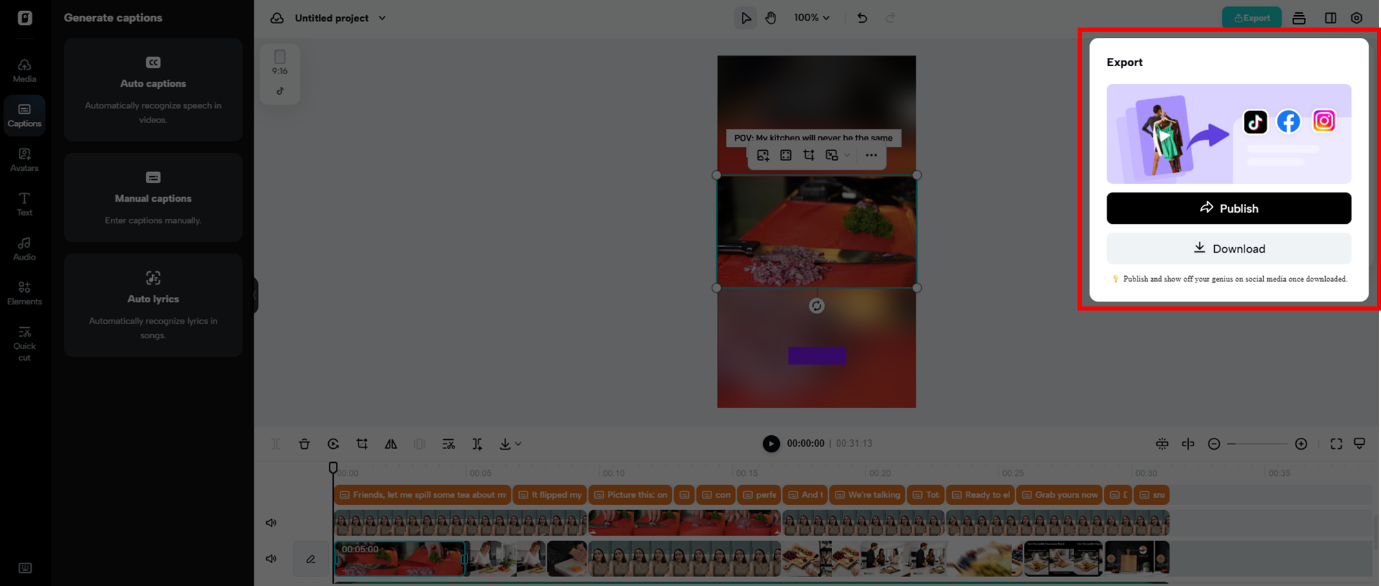Publikovat nebo stáhnout
