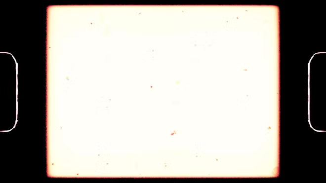 Super 8 overlay adding vintage film grain and scratches