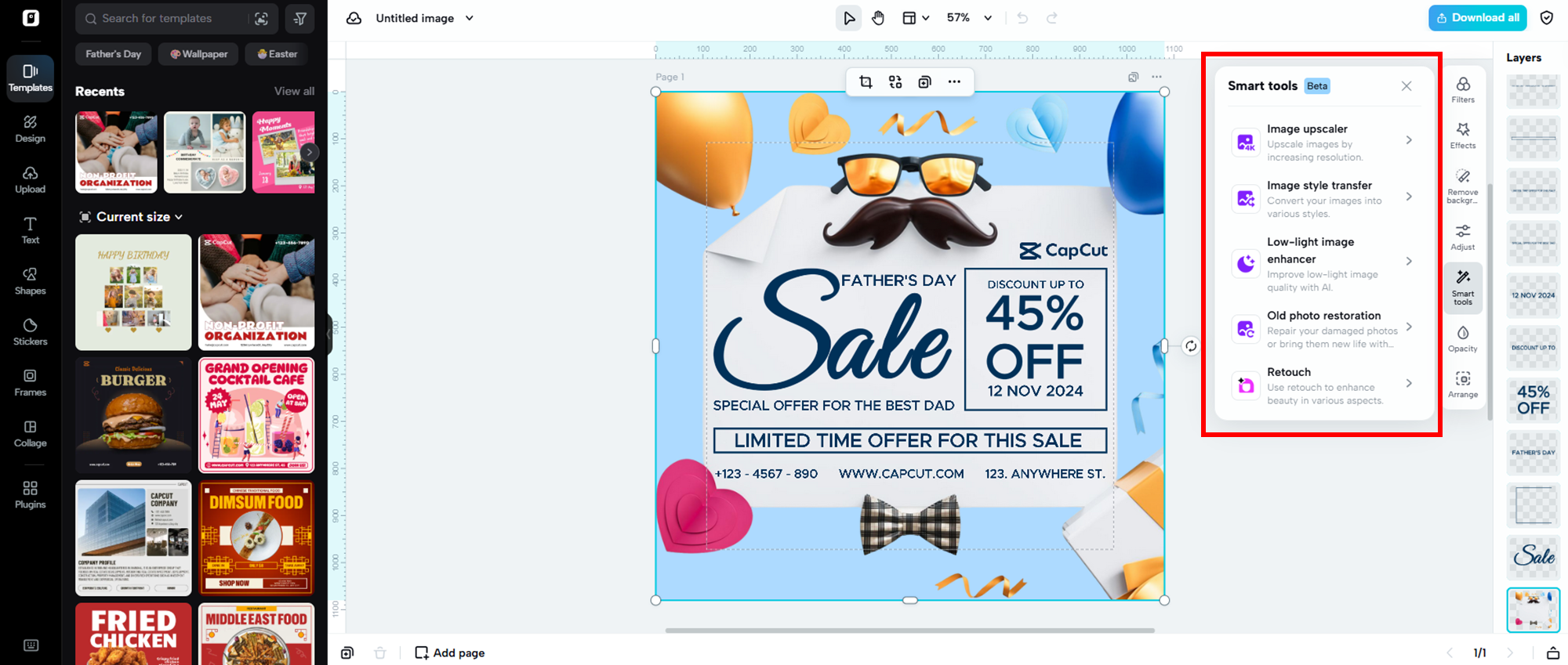 Customize and edit