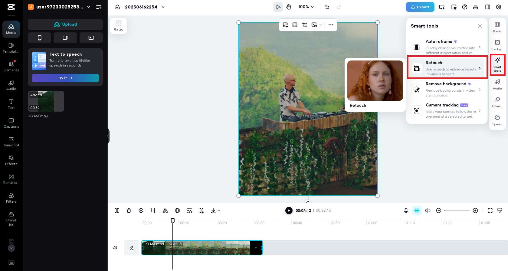 Átfogó retusáló képességek
