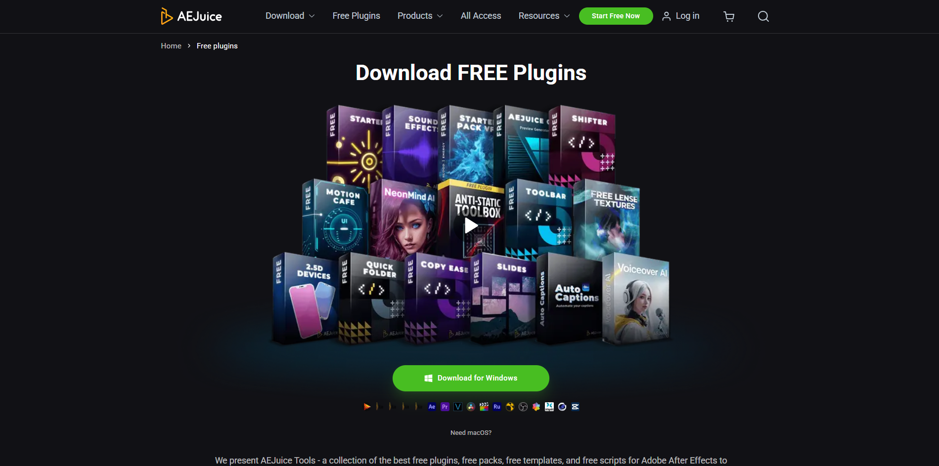 6 Plataformas Confi veis Para Baixar Plugins Gratuitos Para O After Effects