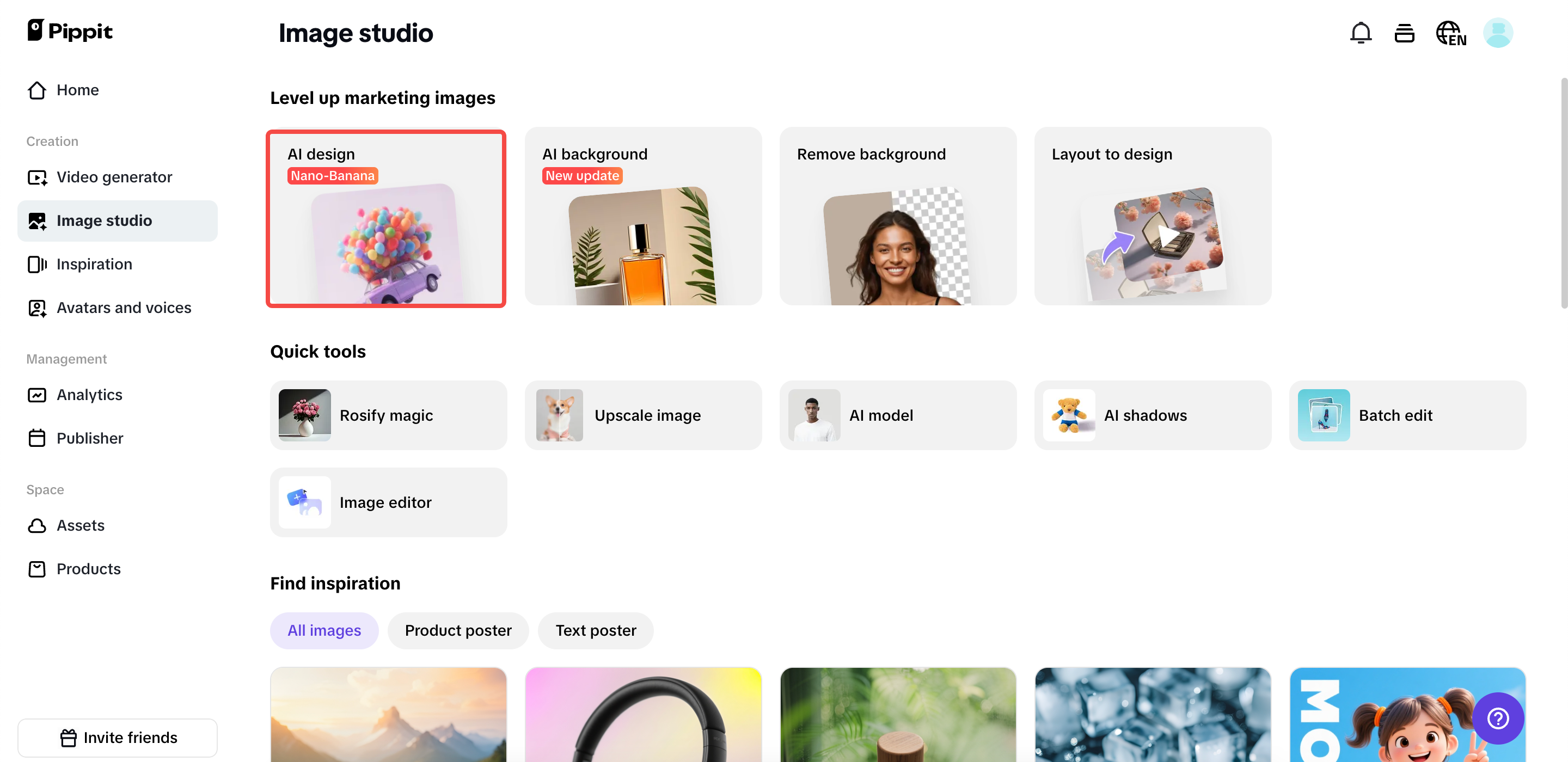 Open AI design tool
