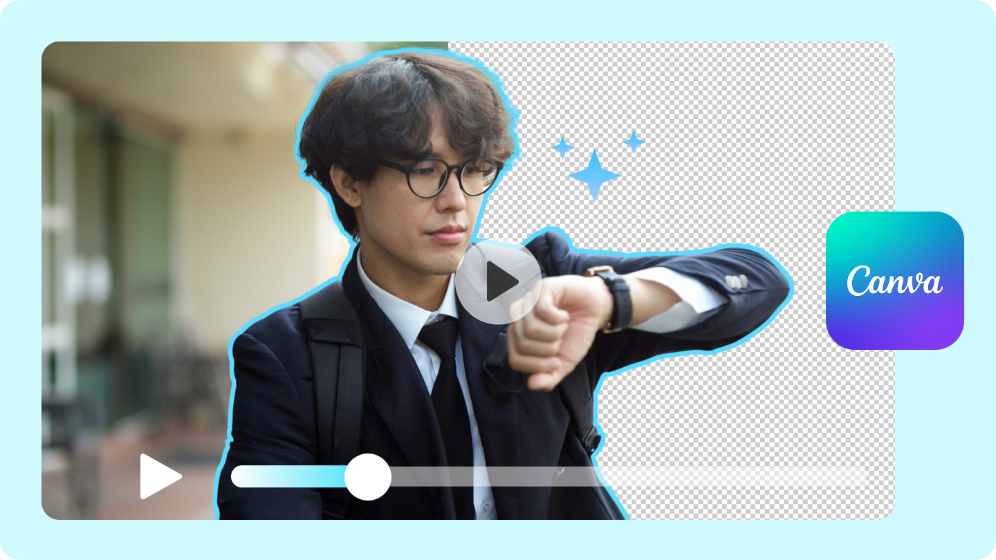 canva video background remover
