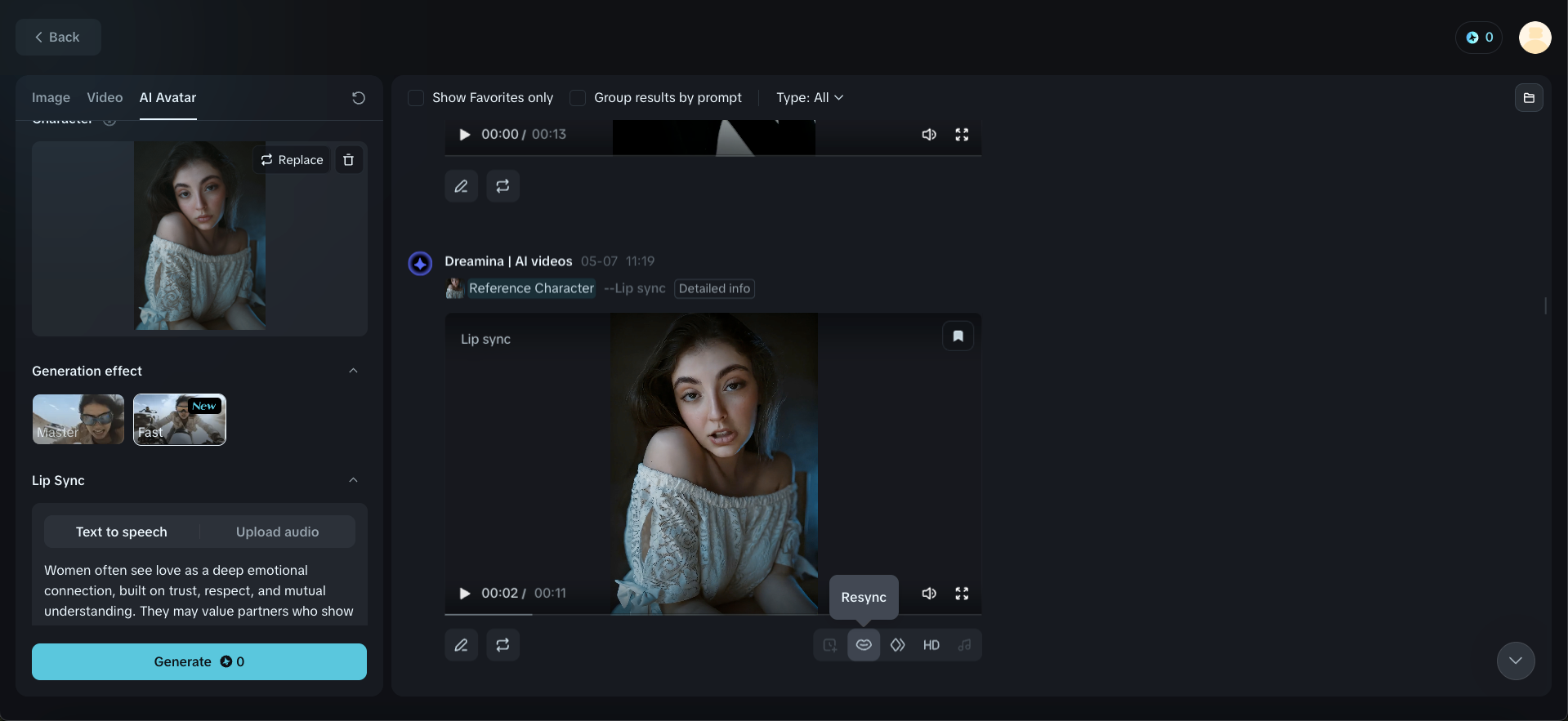 Resync