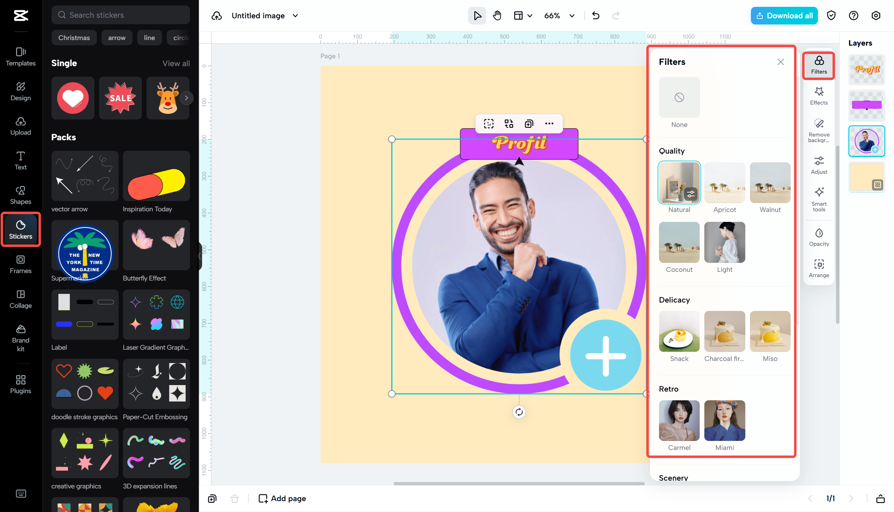 Arka plan düzenleme ve CapCut Web ile görüntü geliştirme