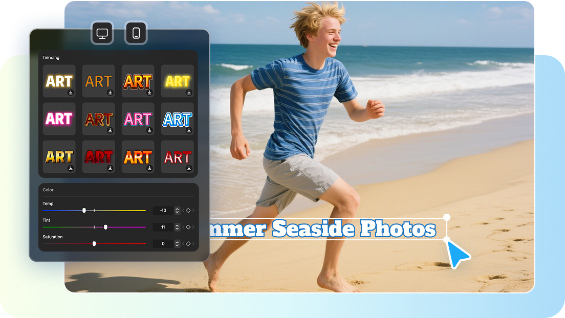 CapCut's AI-generated images are free with customization options