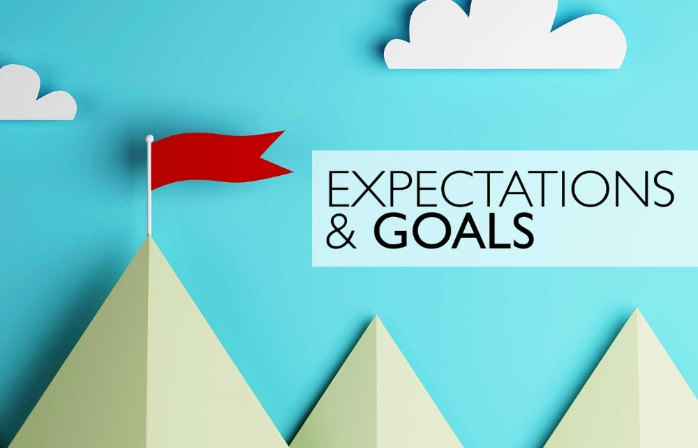 Set clear goals and expectations