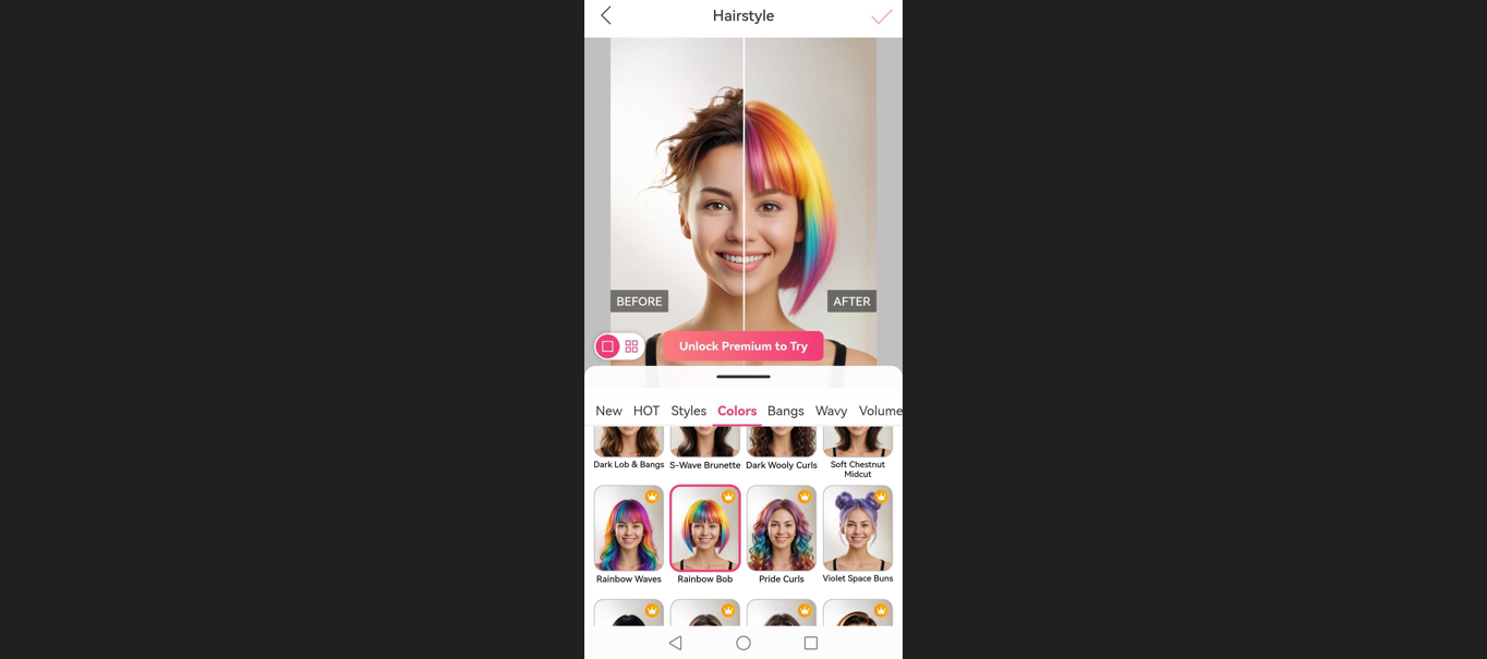 YouCam Makeup app